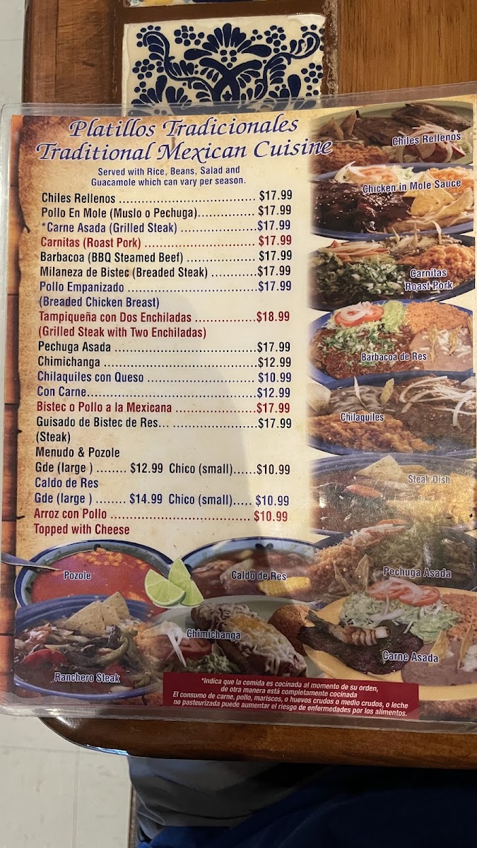 Taco Rico Menu - Image 2
