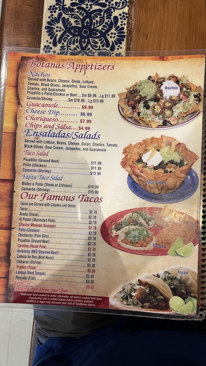 Taco Rico Menu - Image 4